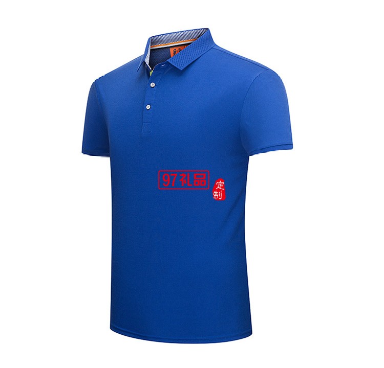 短袖T恤印字logo春夏翻領(lǐng)文化衫工作服定制Polo衫員工服飾廣告衫