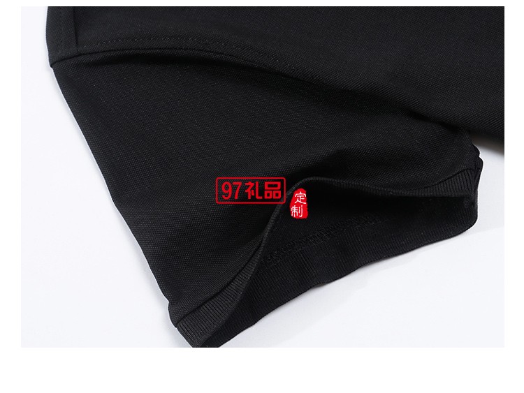 保羅開叉翻領可定制logo定制Polo衫員工服飾廣告衫